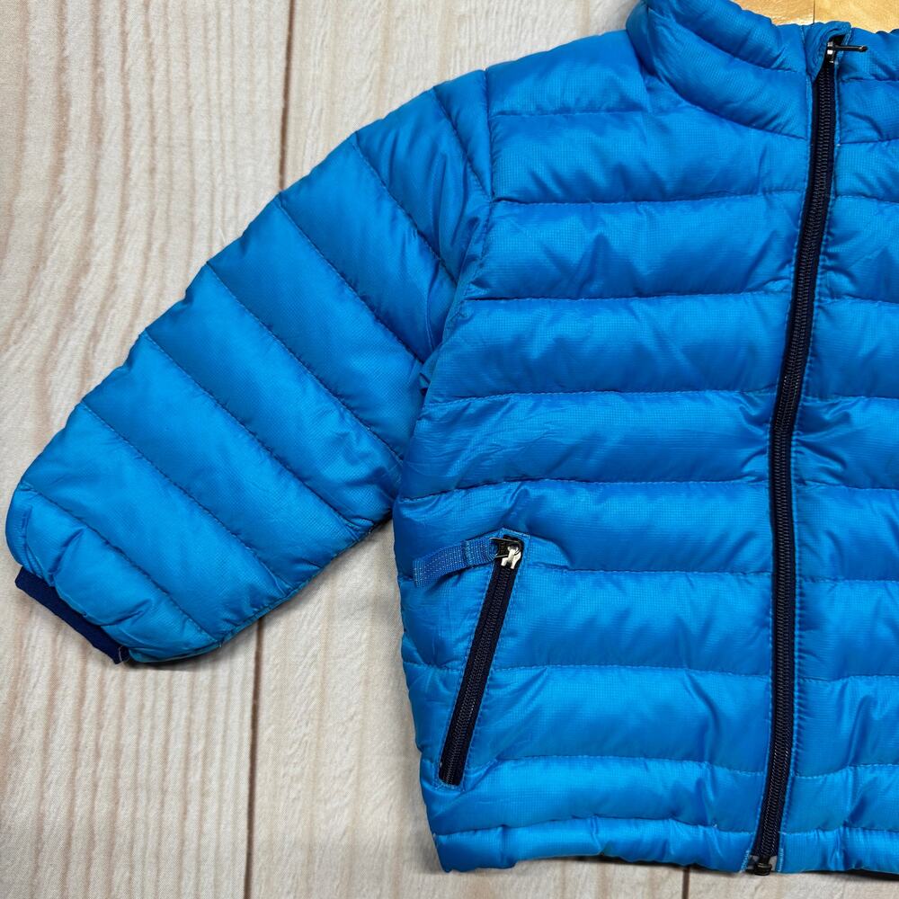 Patagonia Toddler Boys 6-12M Duck Down Sweater Puffer 600 Fill Jacket Blue - Picture 3 of 8